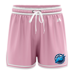 Darebin Basketball Casual Shorts - Pink/White