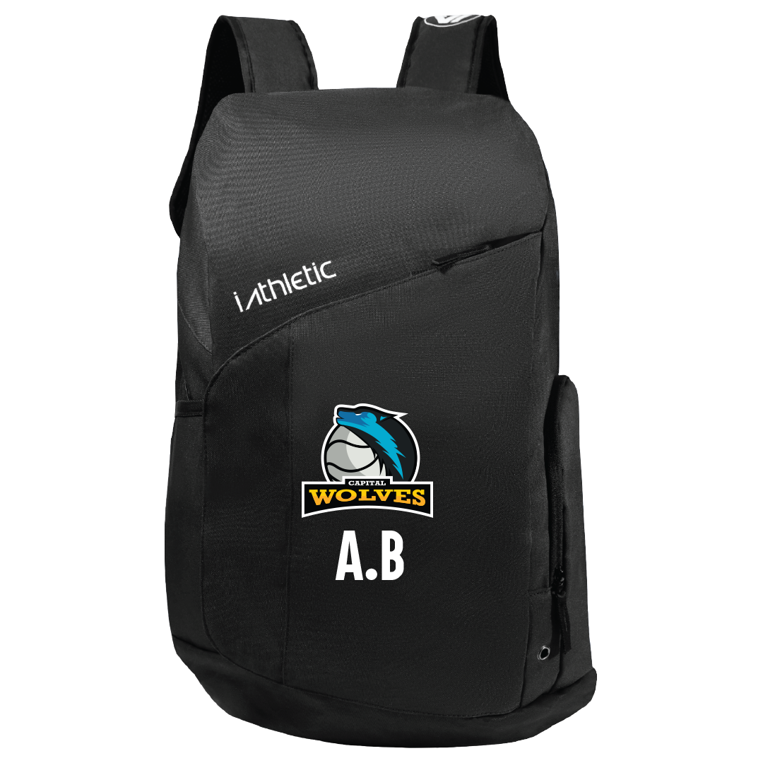 Capital Wolves Elite Backpack - Black
