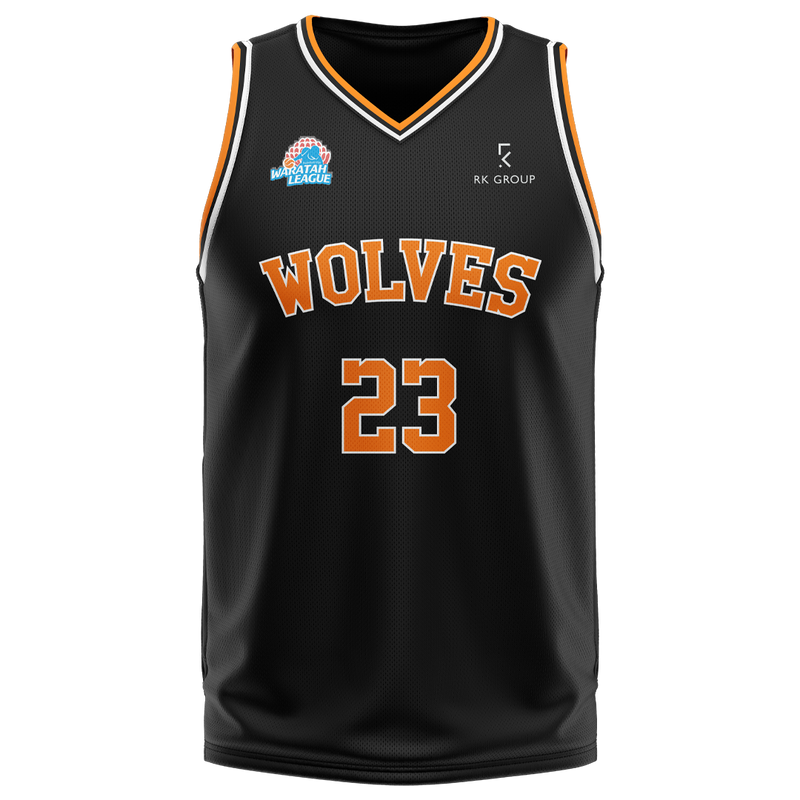 West Sydney Wolves Playing Singlet - Home