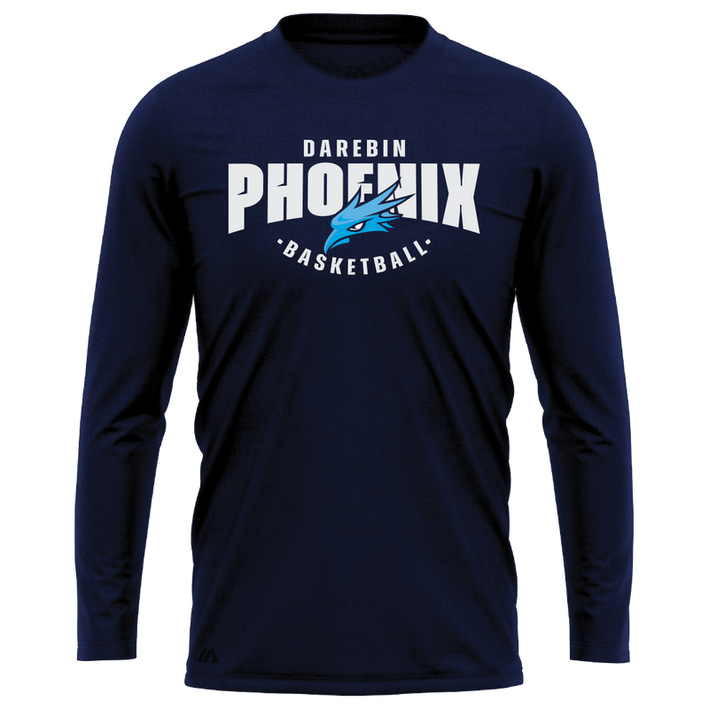 Darebin Basketball Performance Long Sleeve Tee