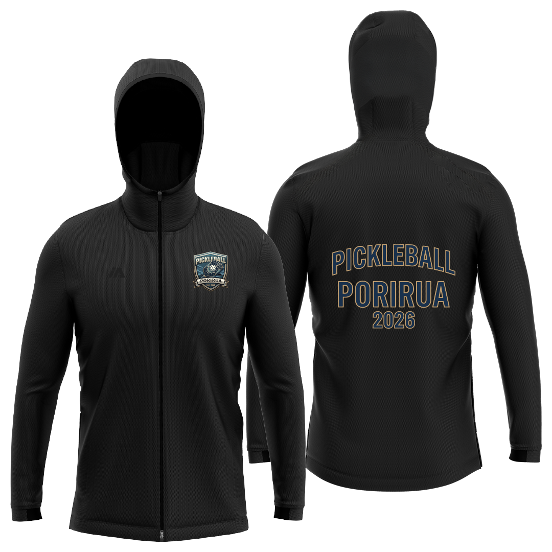 Porirua Pickleball Pro Zip Hoodie
