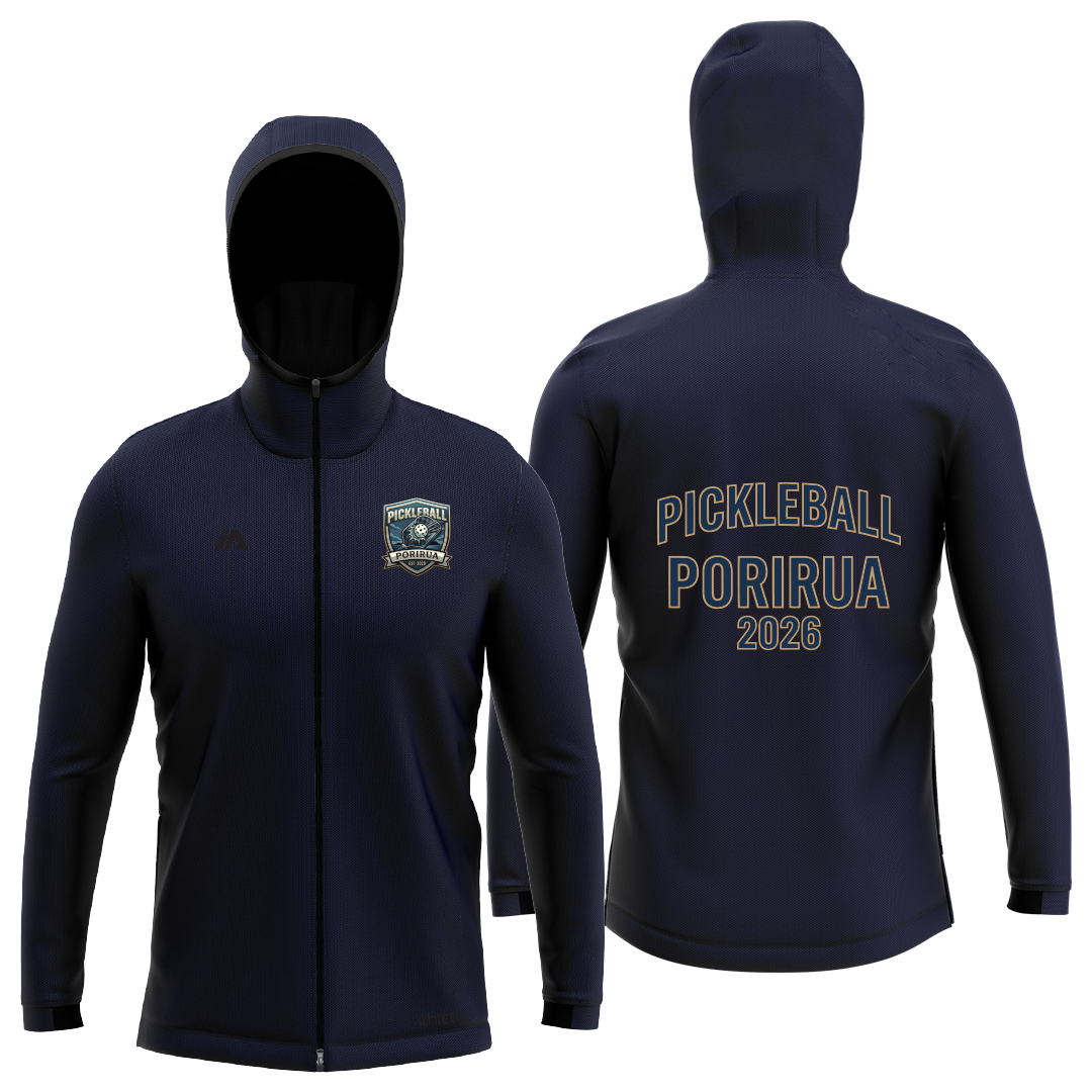 Porirua Pickleball Pro Zip Hoodie
