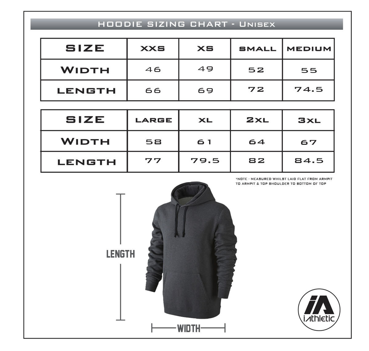 IAthletic Cotton Hoodie - Grey Marle