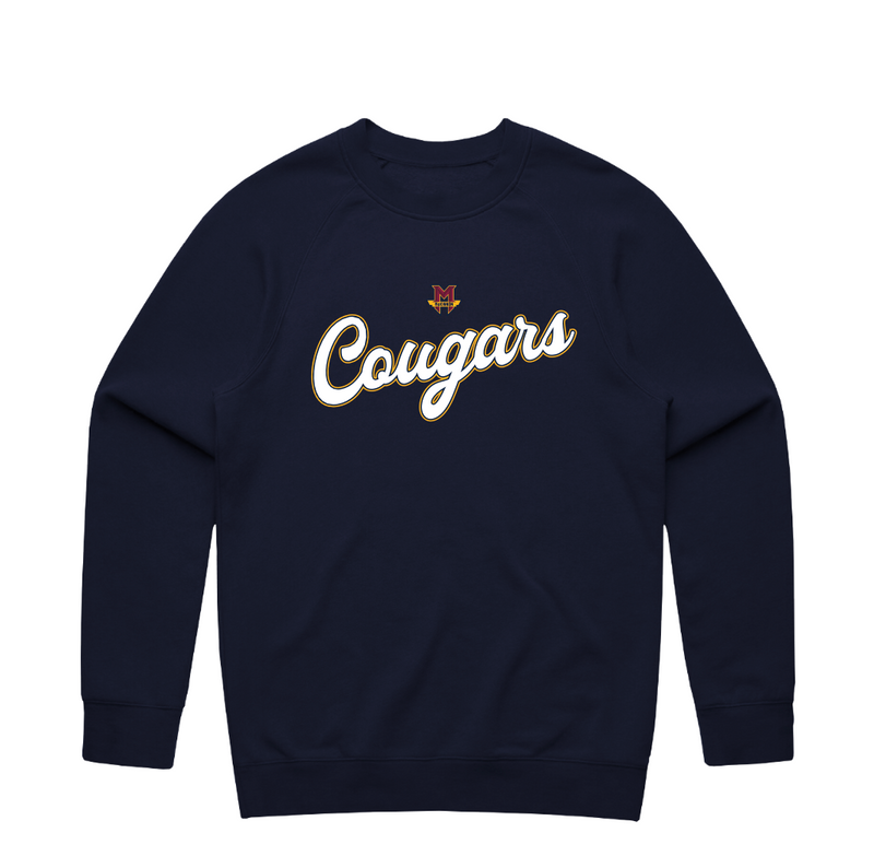 McKinnon Basketball Cotton Crew - Cursive Logo