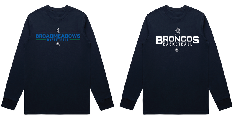 Broadmeadows Broncos Cotton LS Tee