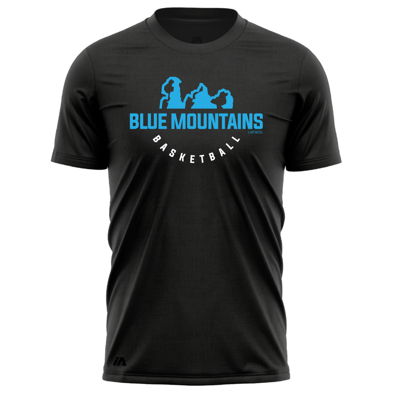 Blue Mountains Basketball Association "Arc" Logo Performance Tee