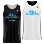 Blue Mountains Basketball Association "Arc" Logo Training Reversible