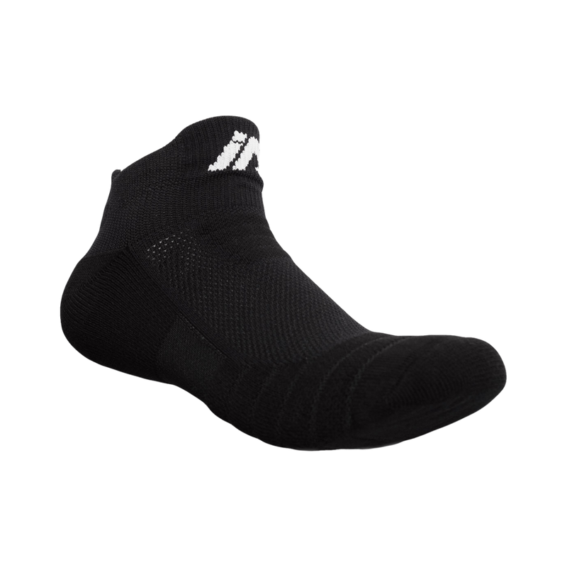 iAthletic Elite Performance Ankle Socks - Black/White