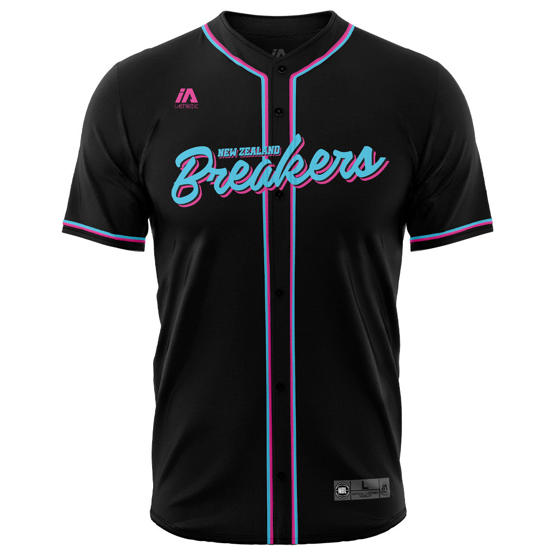 NZ Breakers NBL25 Baseball Jersey