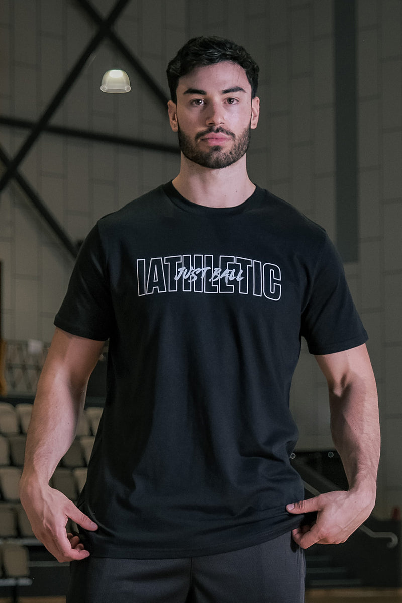iAthletic "Just Ball" Cotton Short Sleeve Tee