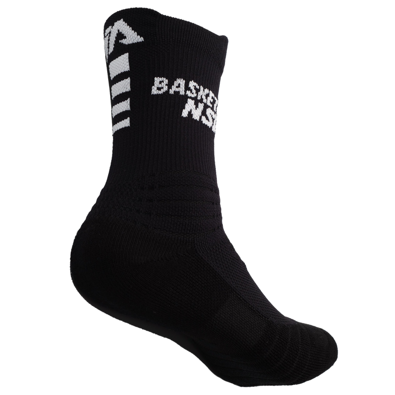 Basketball NSW Elite Socks - Black/White