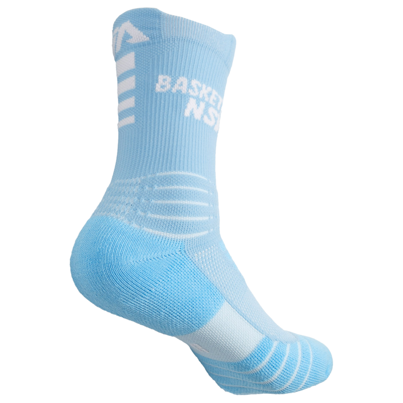 Basketball NSW Elite Socks - Carolina Blue