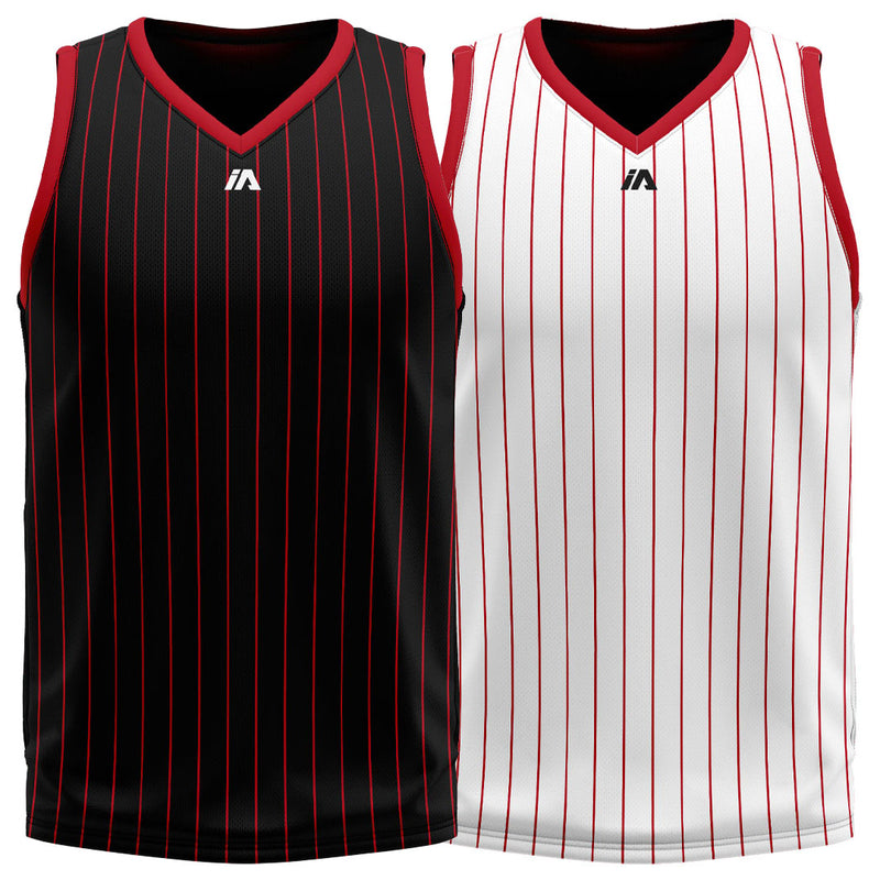 Chitown Black/White Design - Unisex Reversible Pro Cut Jersey