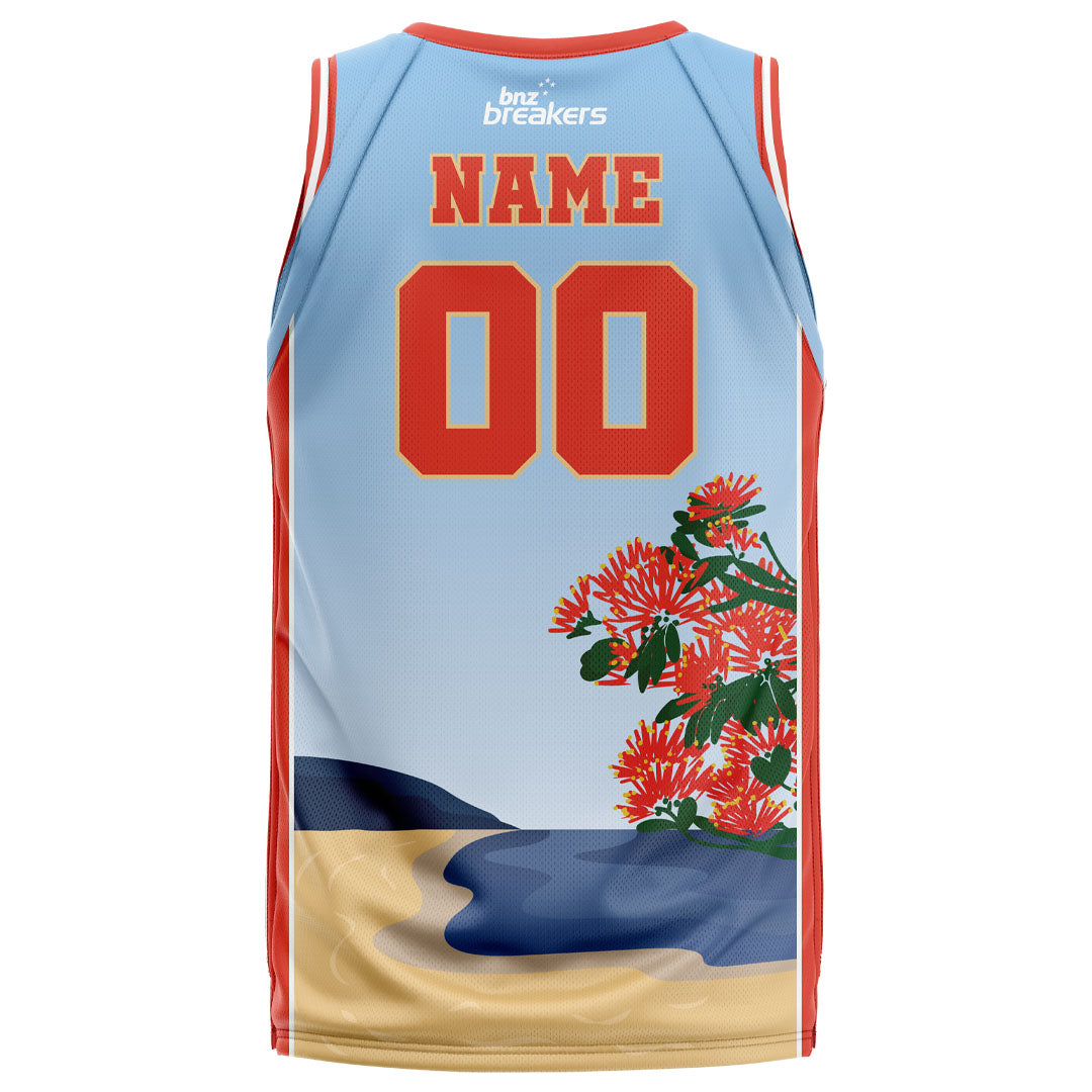 NZ Breakers NBL25 Kiwi Summer Jersey - Jackson-Cartwright