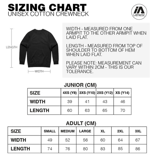 Darebin Basketball Cotton Crewneck