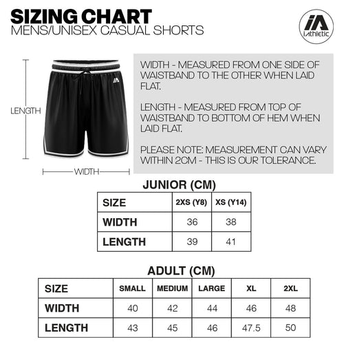 iAthletic Casual Basketball Shorts Mens - Green/Sand