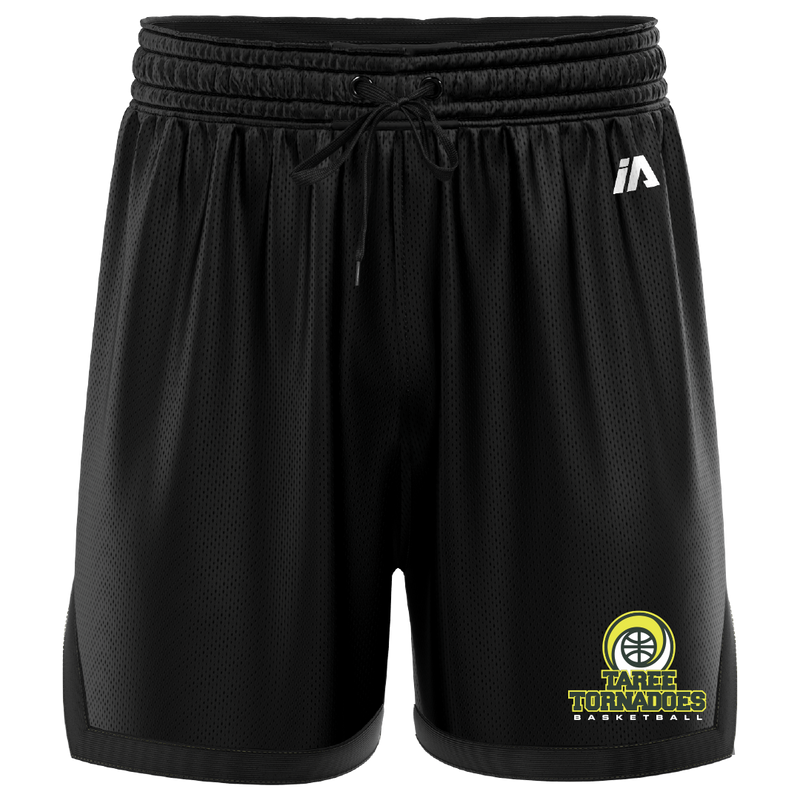Taree Tornadoes Casual Shorts - Black/Black