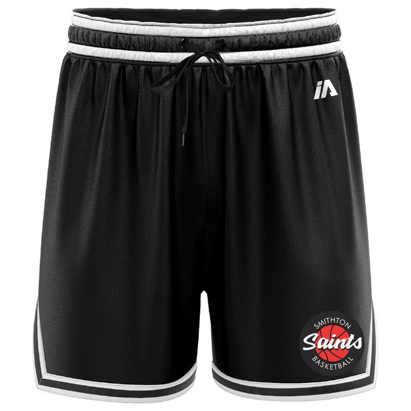 Smithton Saints Casual Shorts - Black/White