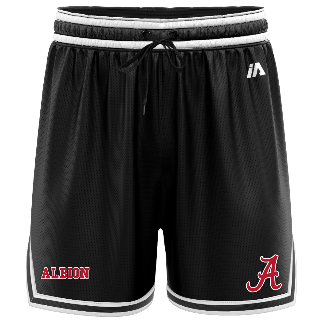 Albion Softball Casual Shorts - Black/White