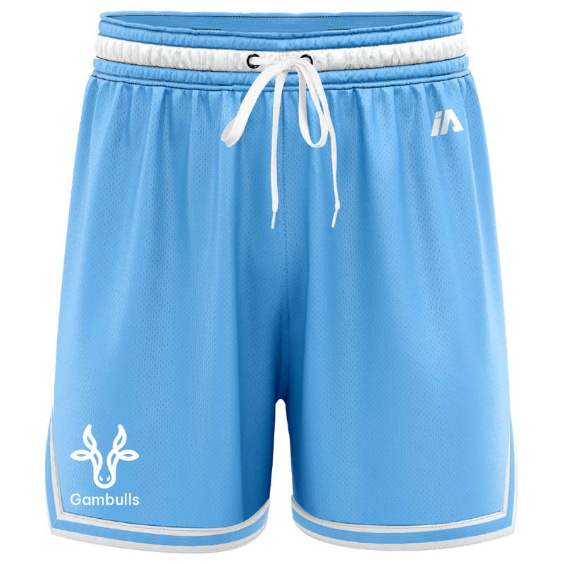 Gambulls Casual Shorts - Carolina/White