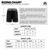 iAthletic Casual Basketball Shorts Mens - Black/Green/White