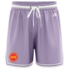 Moreton Bay Suns Casual Shorts - Lavender/White