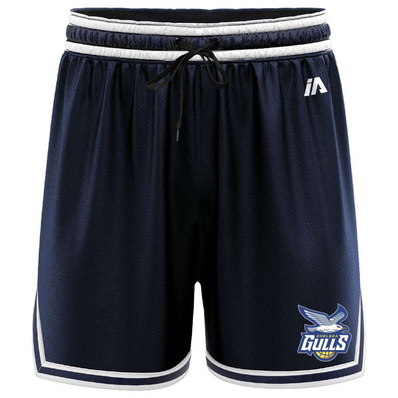 Chelsea Gulls Casual Shorts - Navy/White