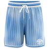 Hoops Fest 2025 Casual Shorts with Pockets - Faded Stripe Blue