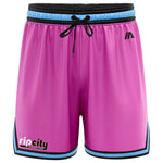 Rip City Basketball Casual Shorts - Pink Vice