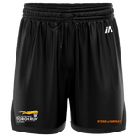 Ovens & Murray WM Logo Casual Shorts - Black/Black