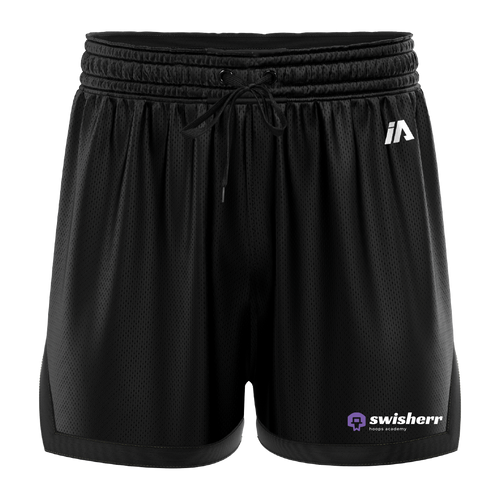 Swisherr Hoops Academy Coach Shorts - Black