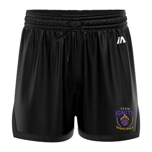 Ignite Casual Shorts with Pockets - Black/Black