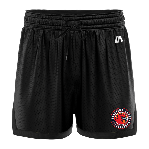 Manurewa Hawks Casual Shorts with Pockets - Black/Black