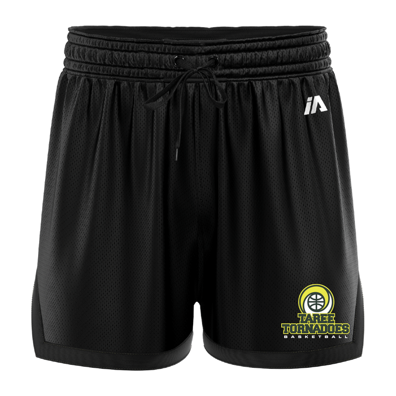 Taree Tornadoes Casual Shorts - Black/Black