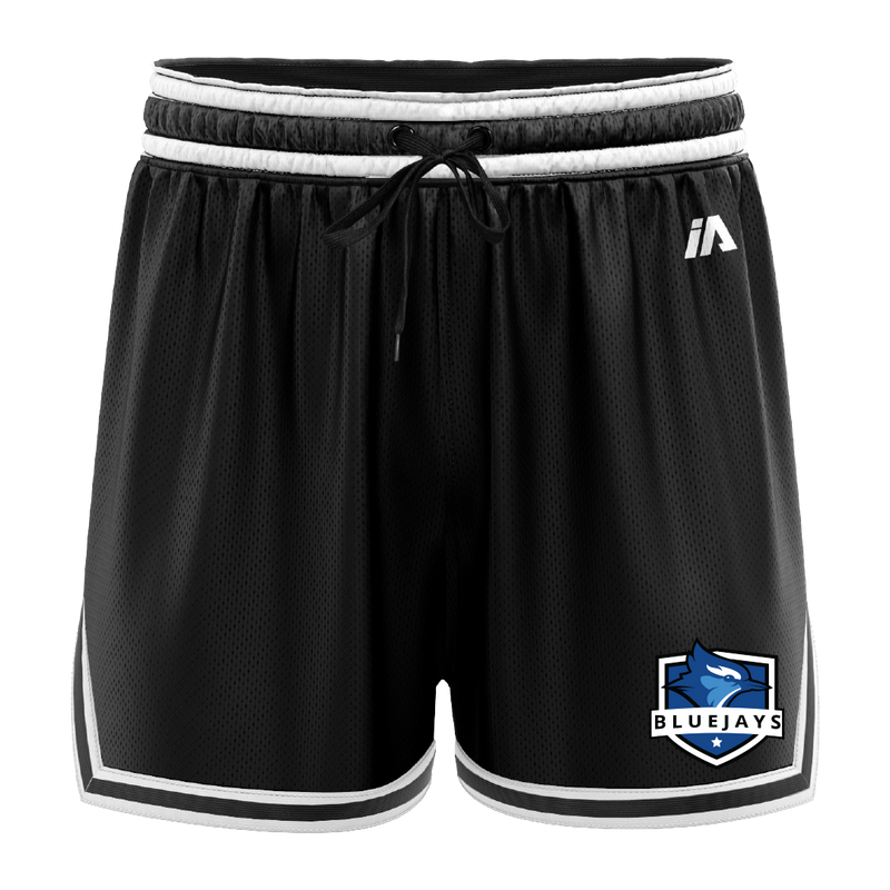 Blue Jays Basketball Casual Shorts - Black/White