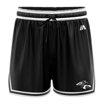 Wolfpack Casual Shorts - Black/White