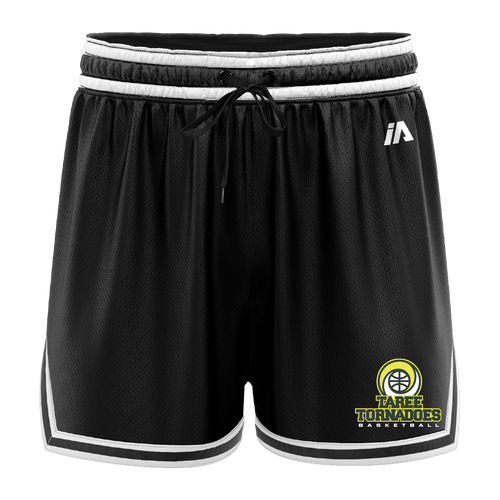 Taree Tornadoes Casual Shorts - Black/White