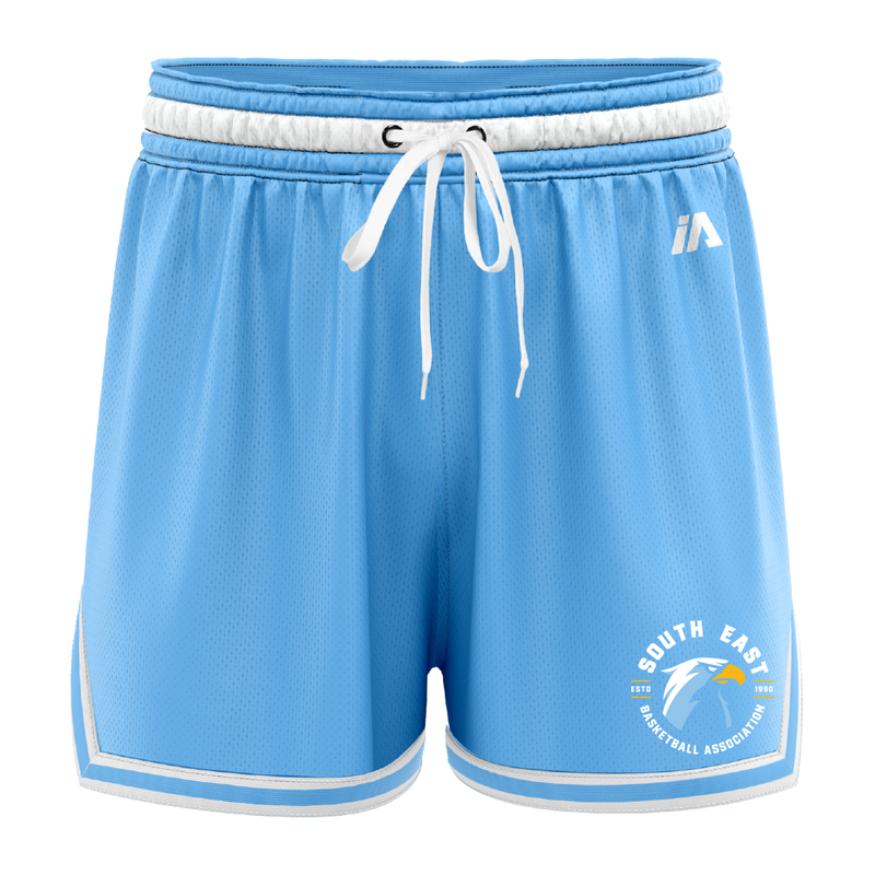 SEBA Casual Shorts - Carolina/White