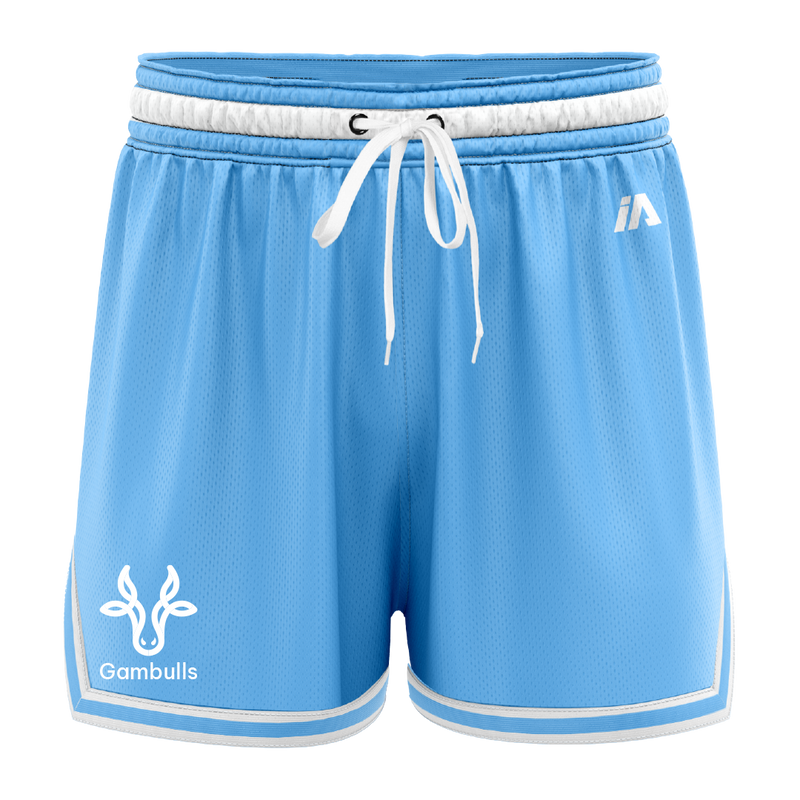 Gambulls Casual Shorts - Carolina/White