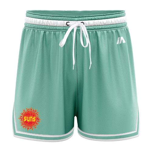 Moreton Bay Suns Casual Shorts - Mint/White