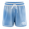 Hoops Fest 2025 Casual Shorts with Pockets - Faded Stripe Blue