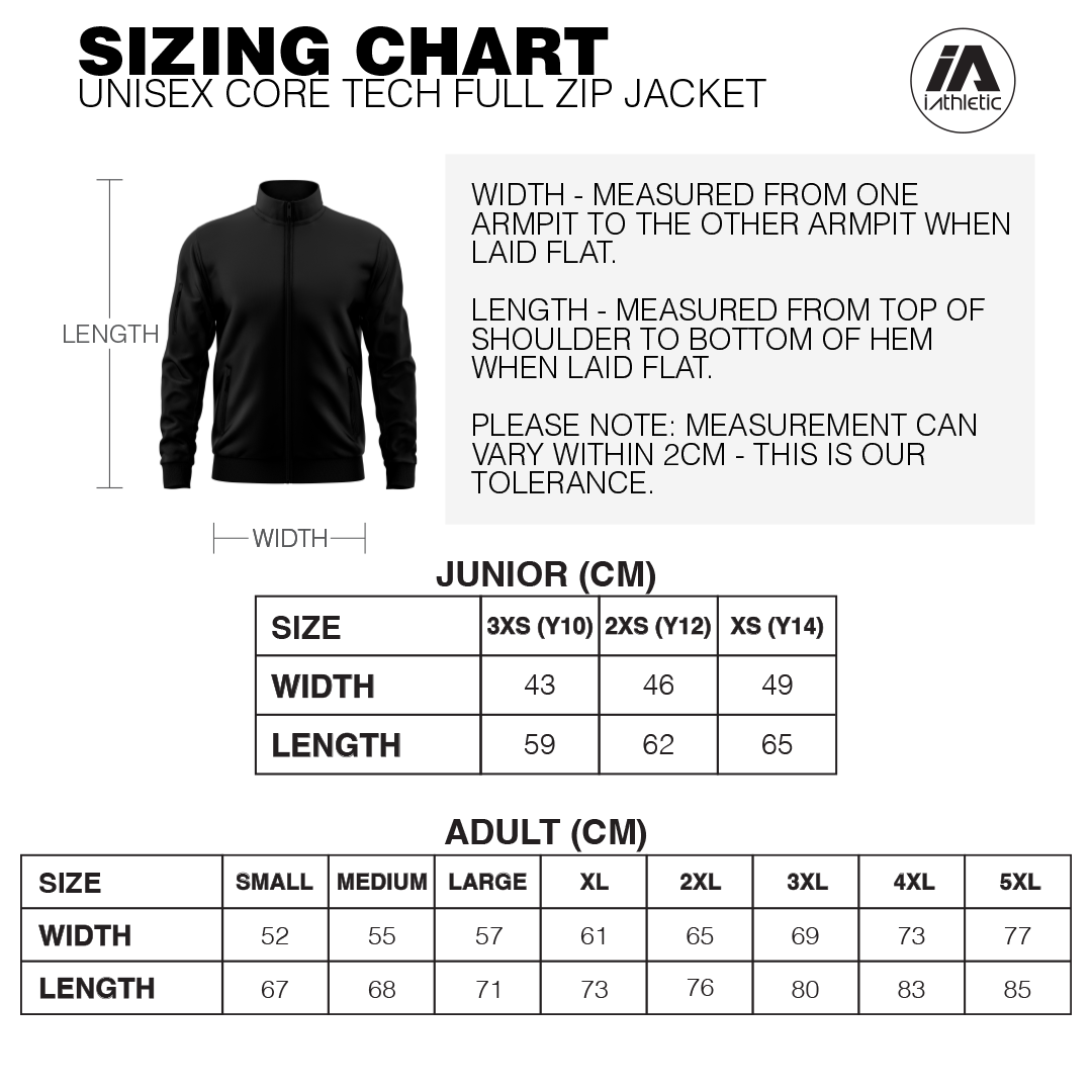 Wolfpack Pickleball Core Tech Full Zip