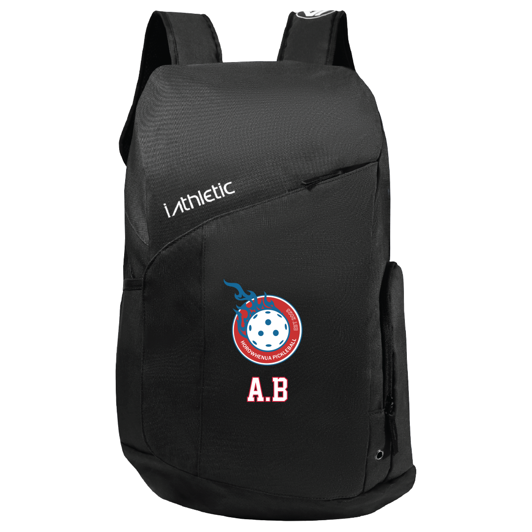Horowhenua Pickleball Elite Backpack - Black