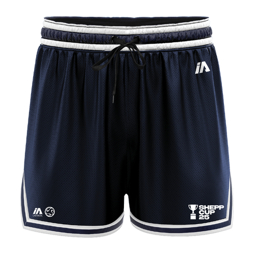 Shepparton Cup Essential Casual Shorts - Navy/White