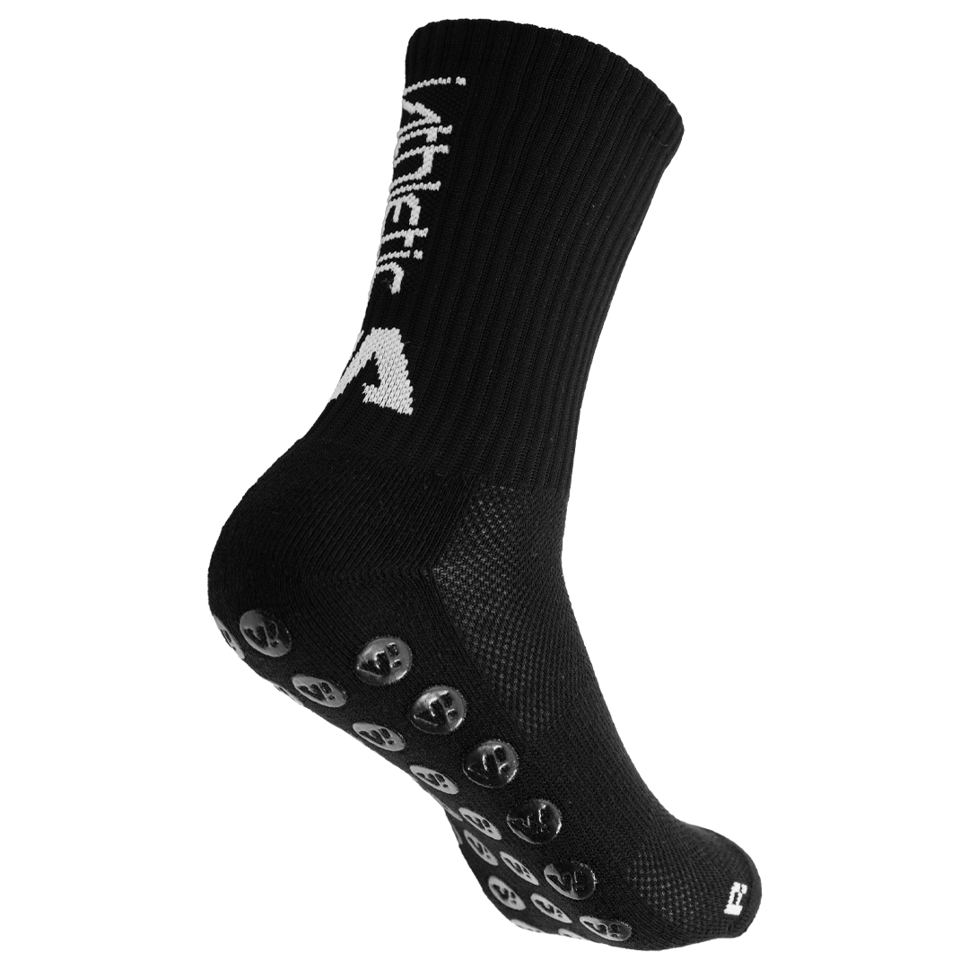 iAthletic Grip Socks - Black