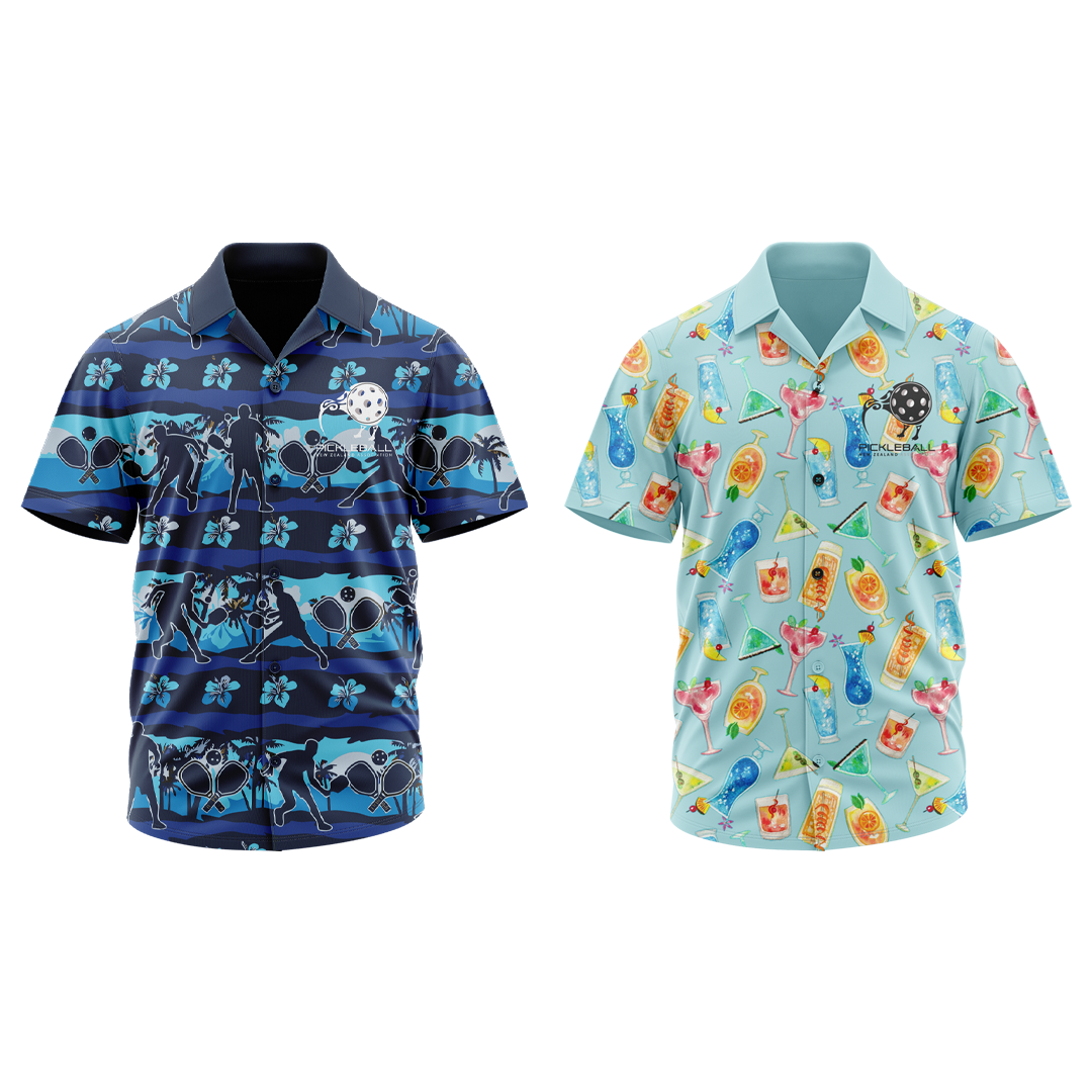 Pickleball NZ Hawaiian Shirts