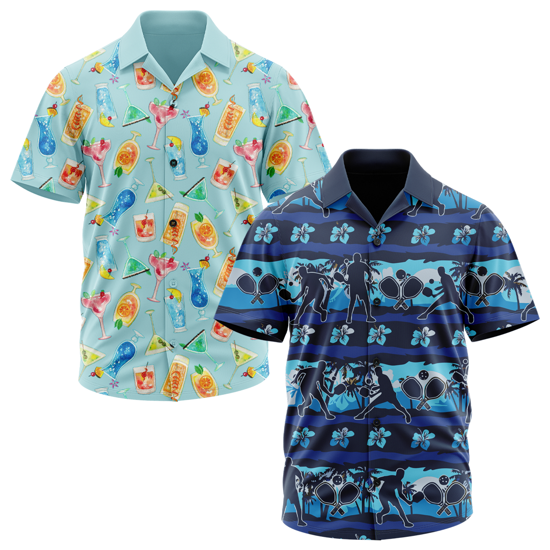 Pickleball NZ Hawaiian Shirts
