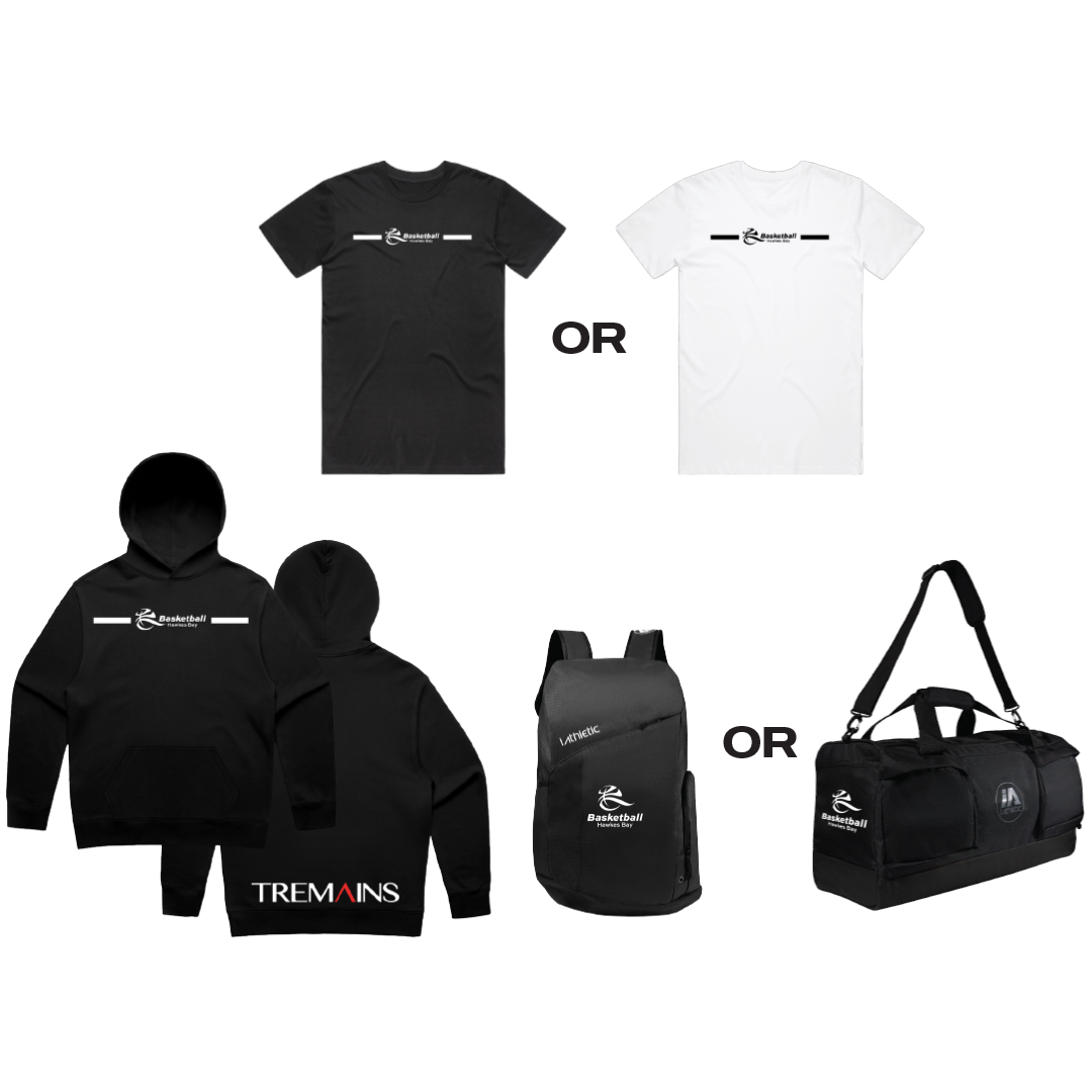 Basketball Hawkes Bay Supporter Pack