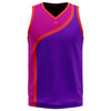 Hawks Coral Plum Design - Unisex Non Reversible Pro Cut Jersey