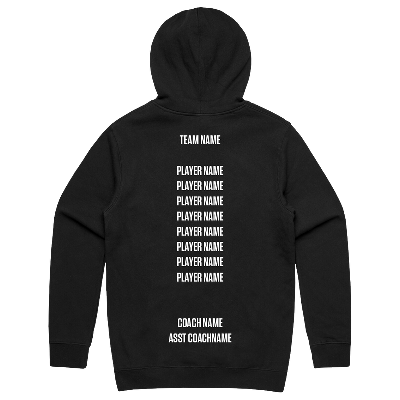 Basketball NSW 2025 State Cup Team List Cotton Hoodie